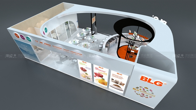 北連生物-FIC展展臺設(shè)計案例