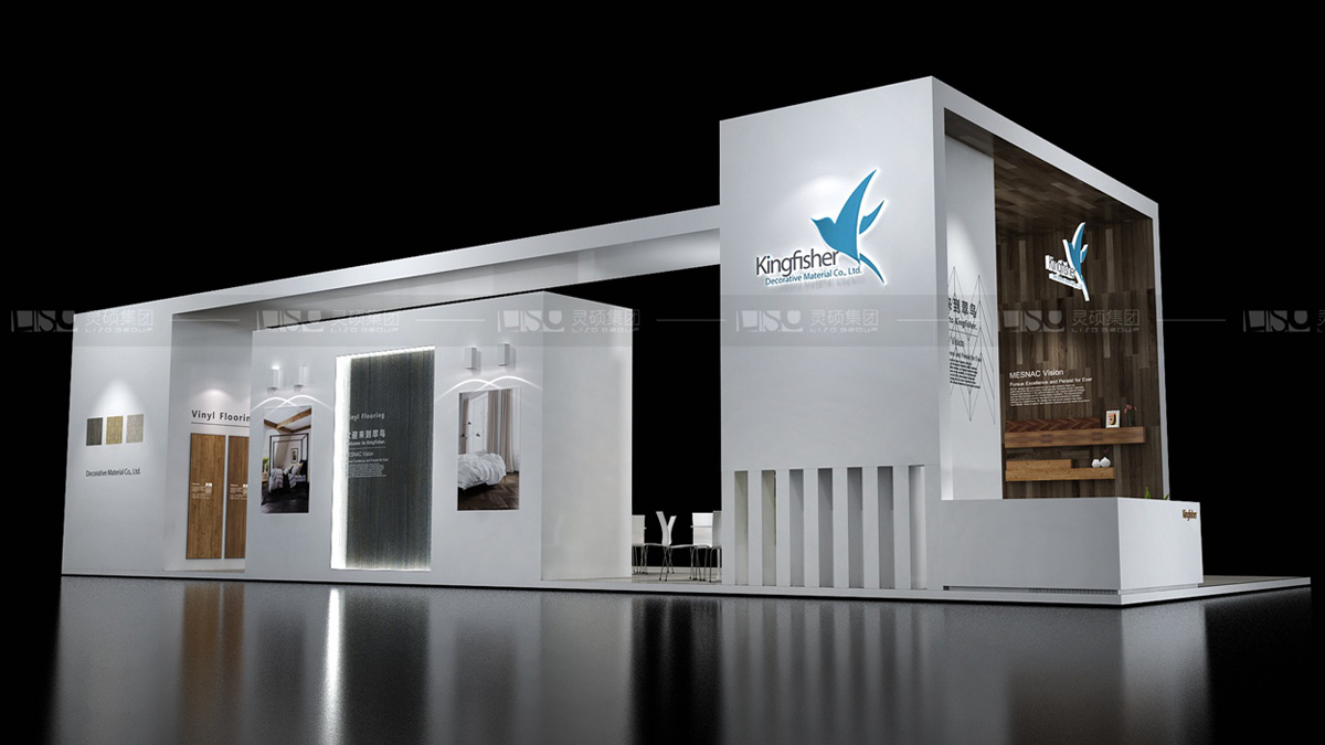 翠鳥(niǎo)-地面材料展臺(tái)設(shè)計(jì)案例