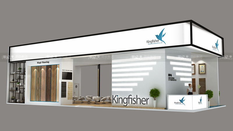 翠鳥(niǎo)-地面材料展臺(tái)設(shè)計(jì)案例