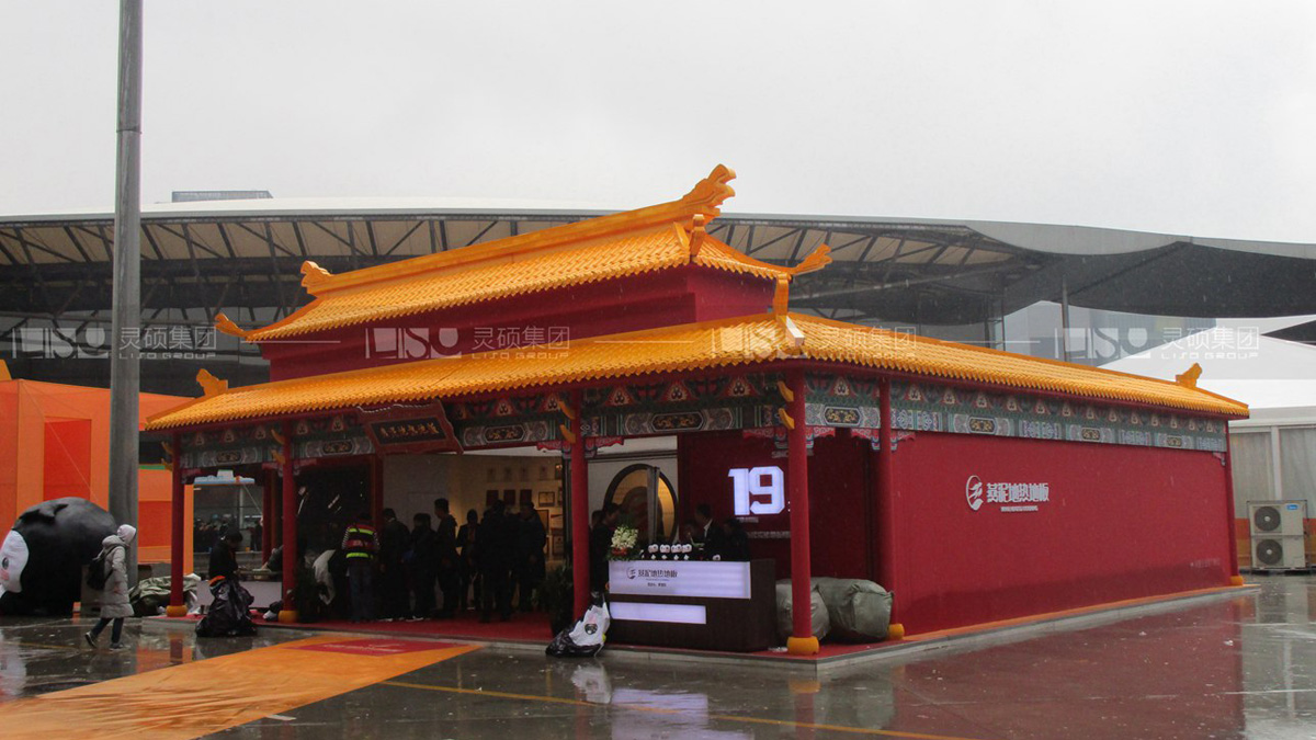 燕泥-地面材料展臺設(shè)計(jì)案例