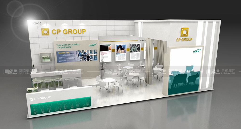 正大-醫(yī)療展展臺設計案例