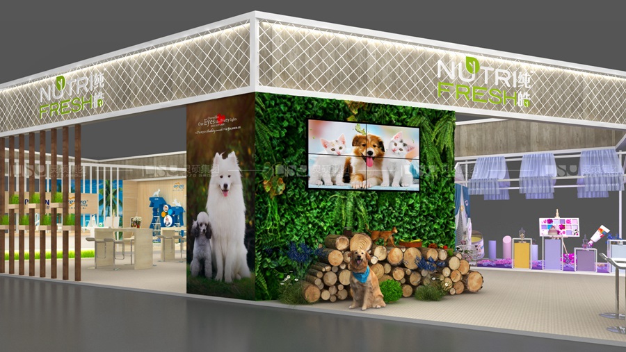 晟諾-寵物展展臺設計案例