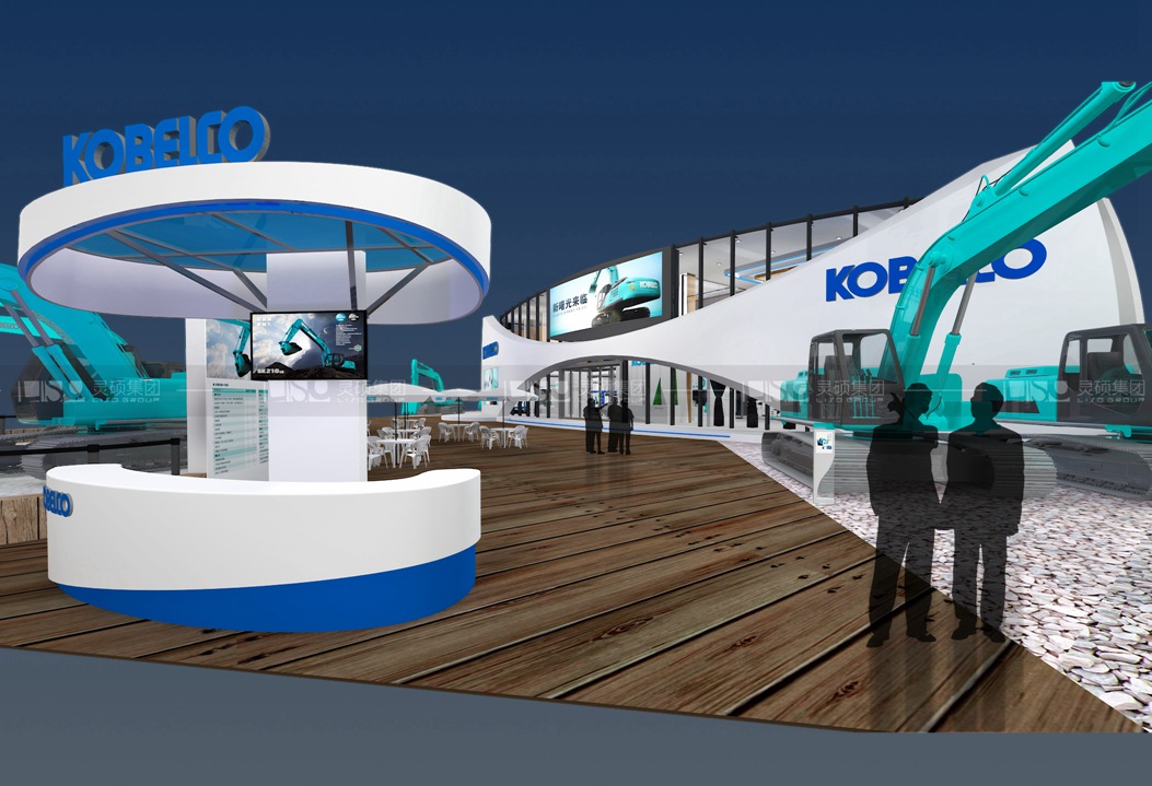 神鋼-寶馬展展臺設(shè)計案例