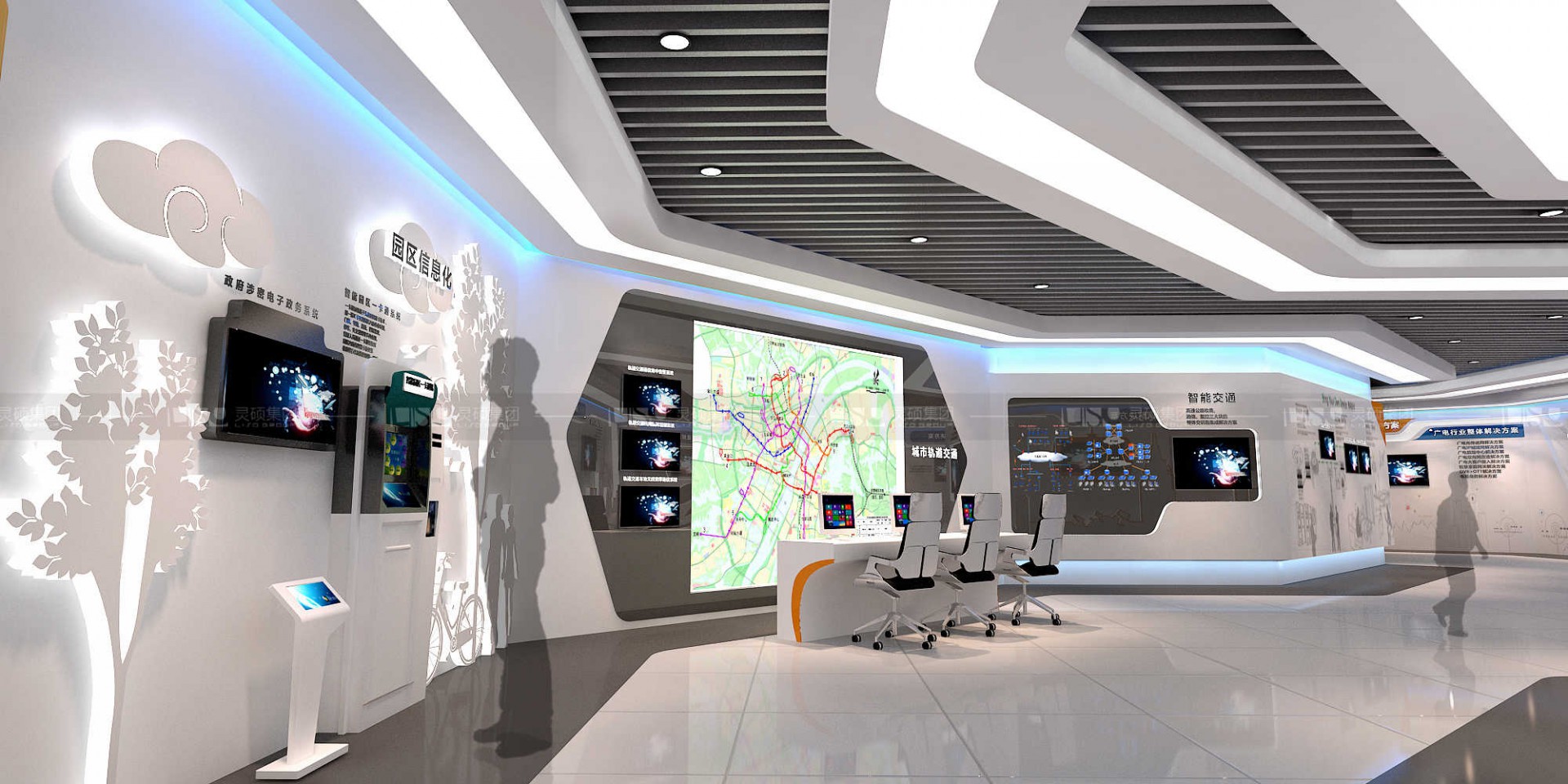 烽火ICT企業(yè)展廳設(shè)計案例