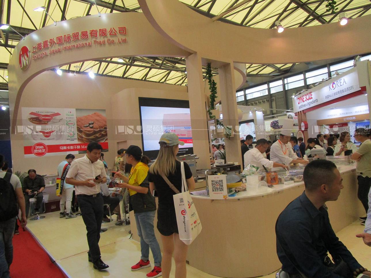 嘉外-焙烤展展臺設(shè)計(jì)案例