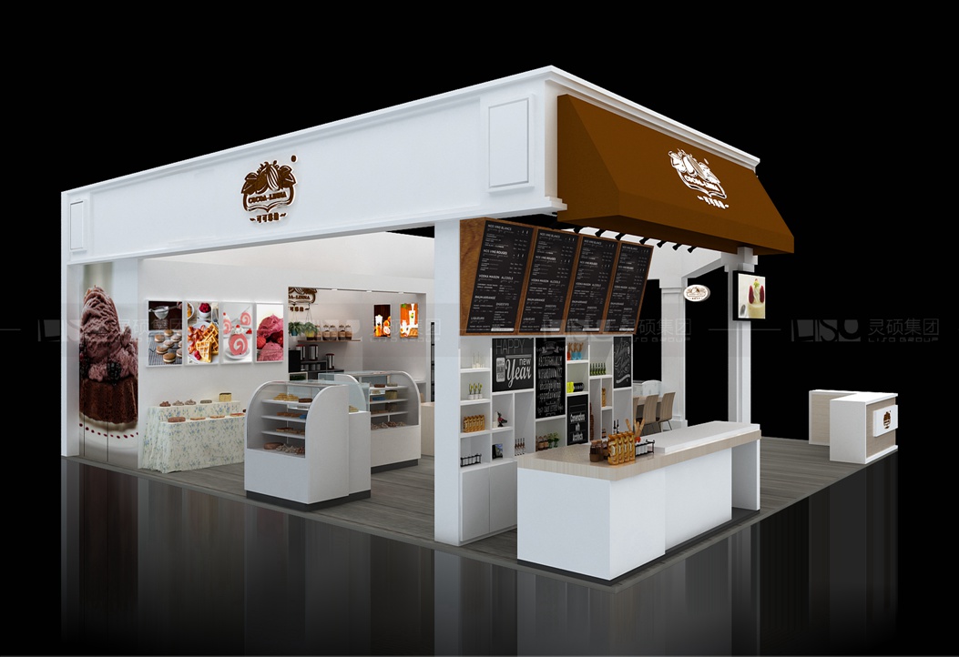 可可琳納-焙烤展展臺設(shè)計案例
