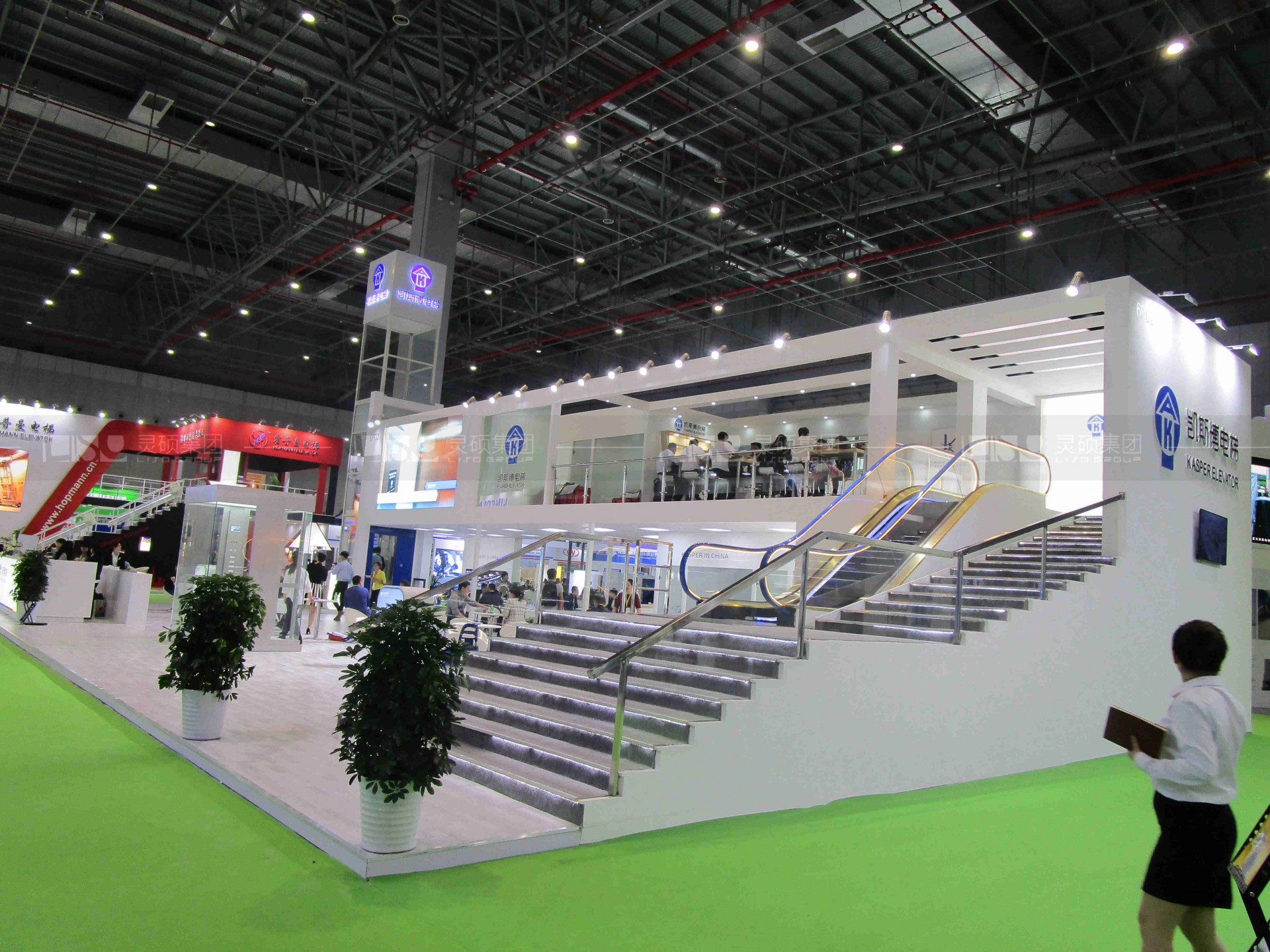 凱斯博-電梯展展臺(tái)設(shè)計(jì)案例