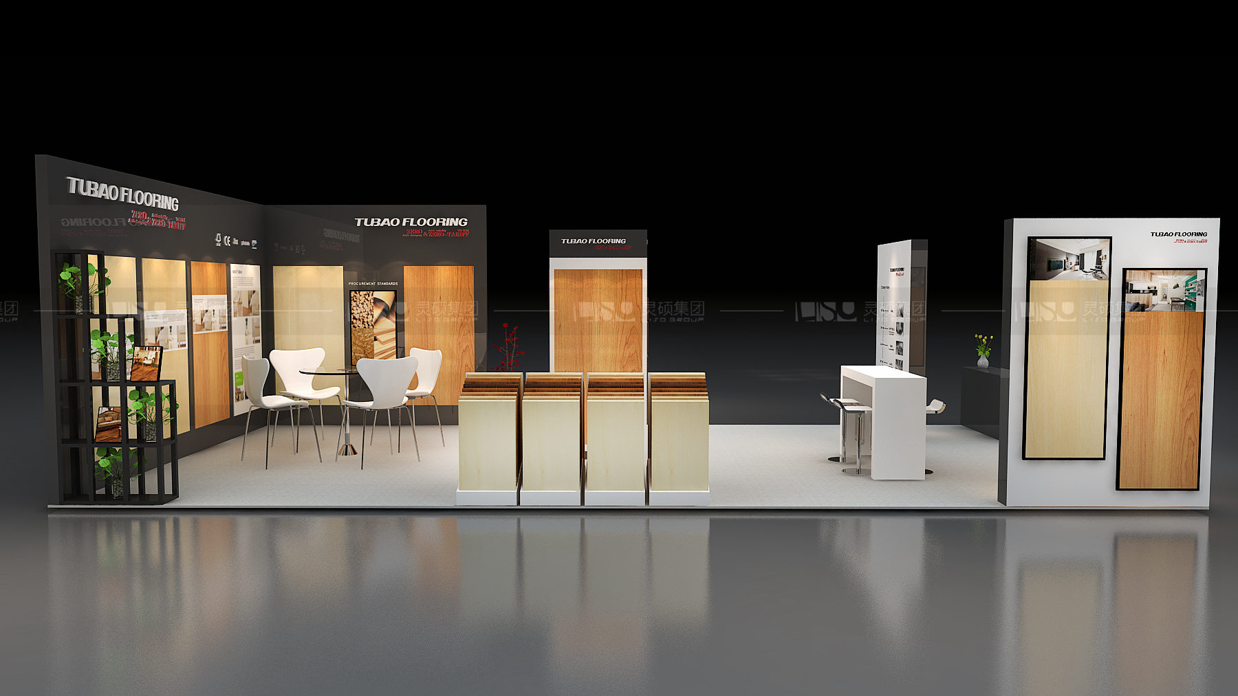 國外展臺設(shè)計搭建-兔寶寶