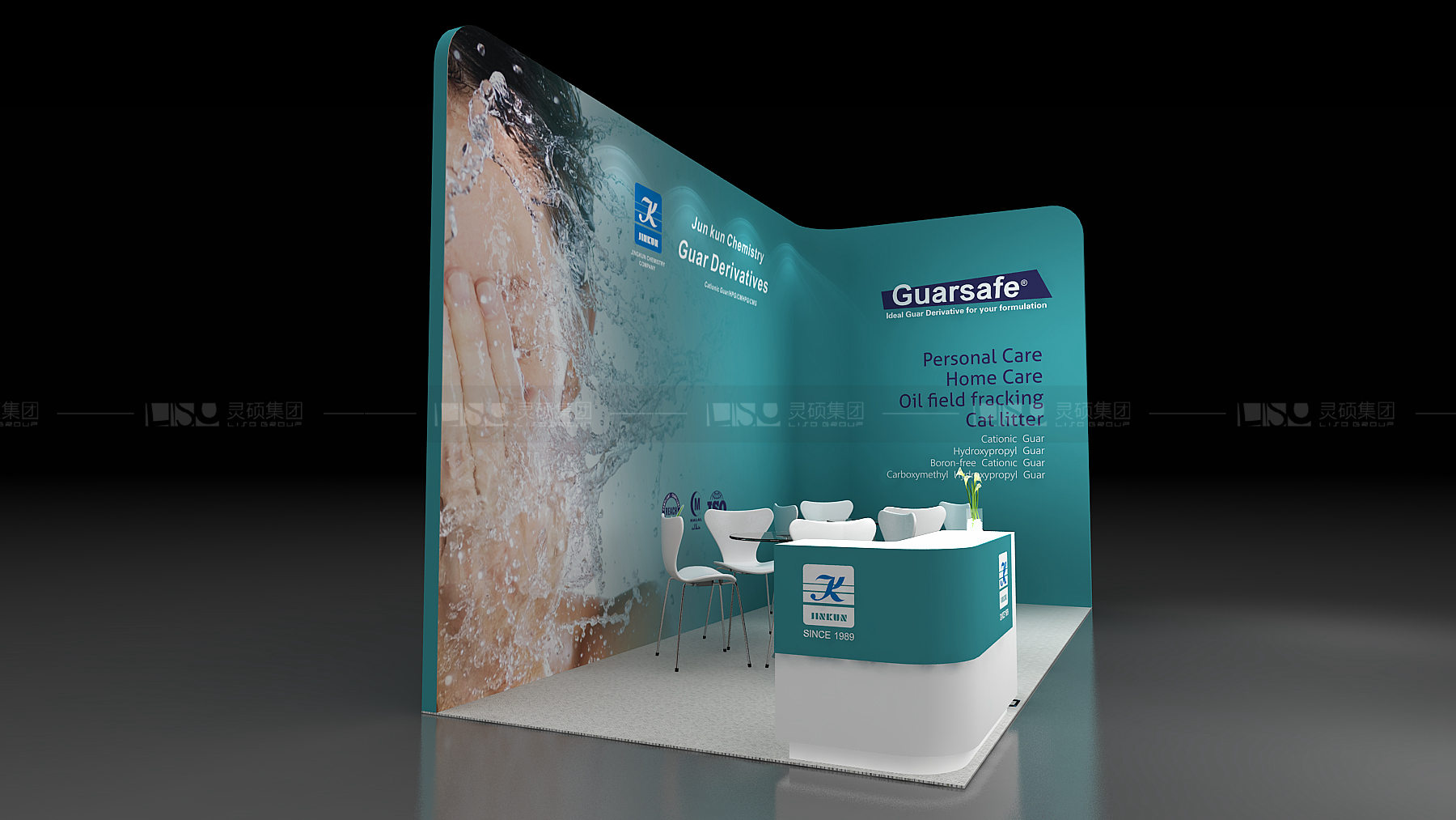 國外展臺設(shè)計搭建-京昆油田