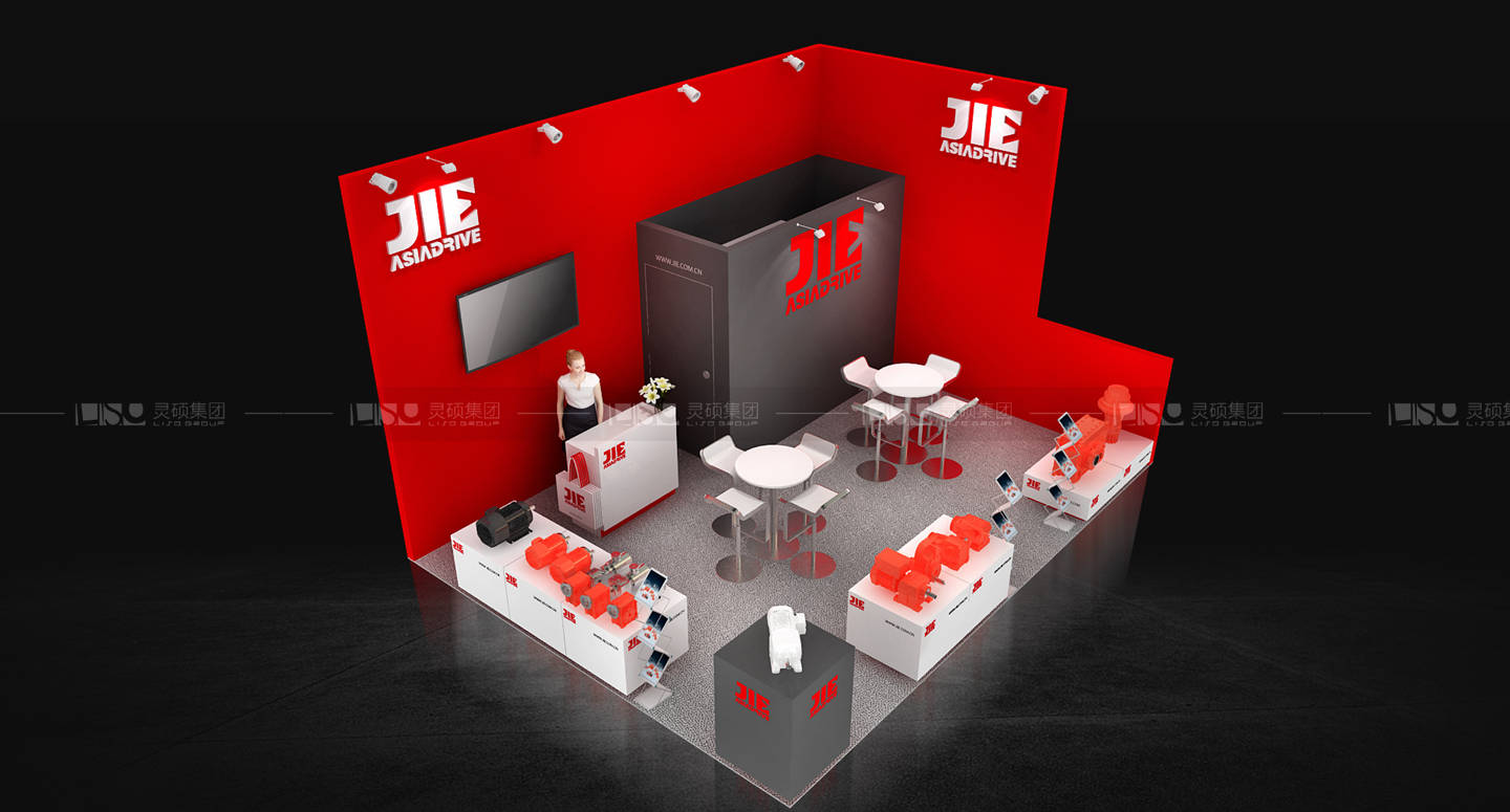 國外展臺設計搭建-杰牌