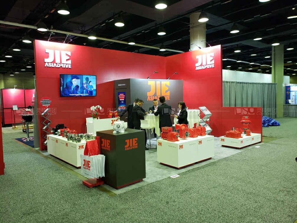 國外展臺設計搭建-杰牌