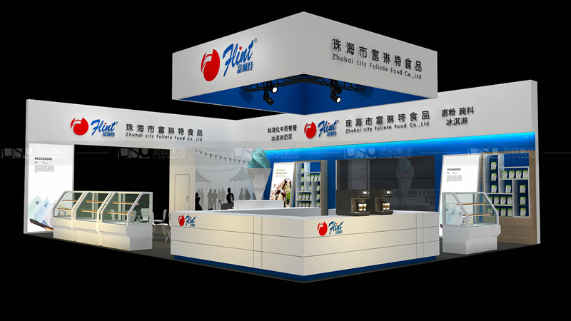 富琳特-酒店用品展臺設(shè)計案例