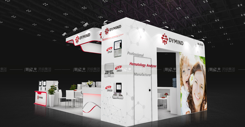 國外展臺設(shè)計搭建-帝邁生物