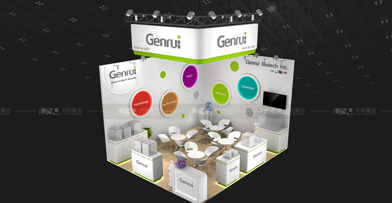 國外展臺設(shè)計(jì)搭建-錦瑞生物