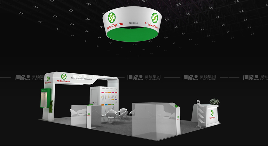 國外展臺設(shè)計搭建-美康生物