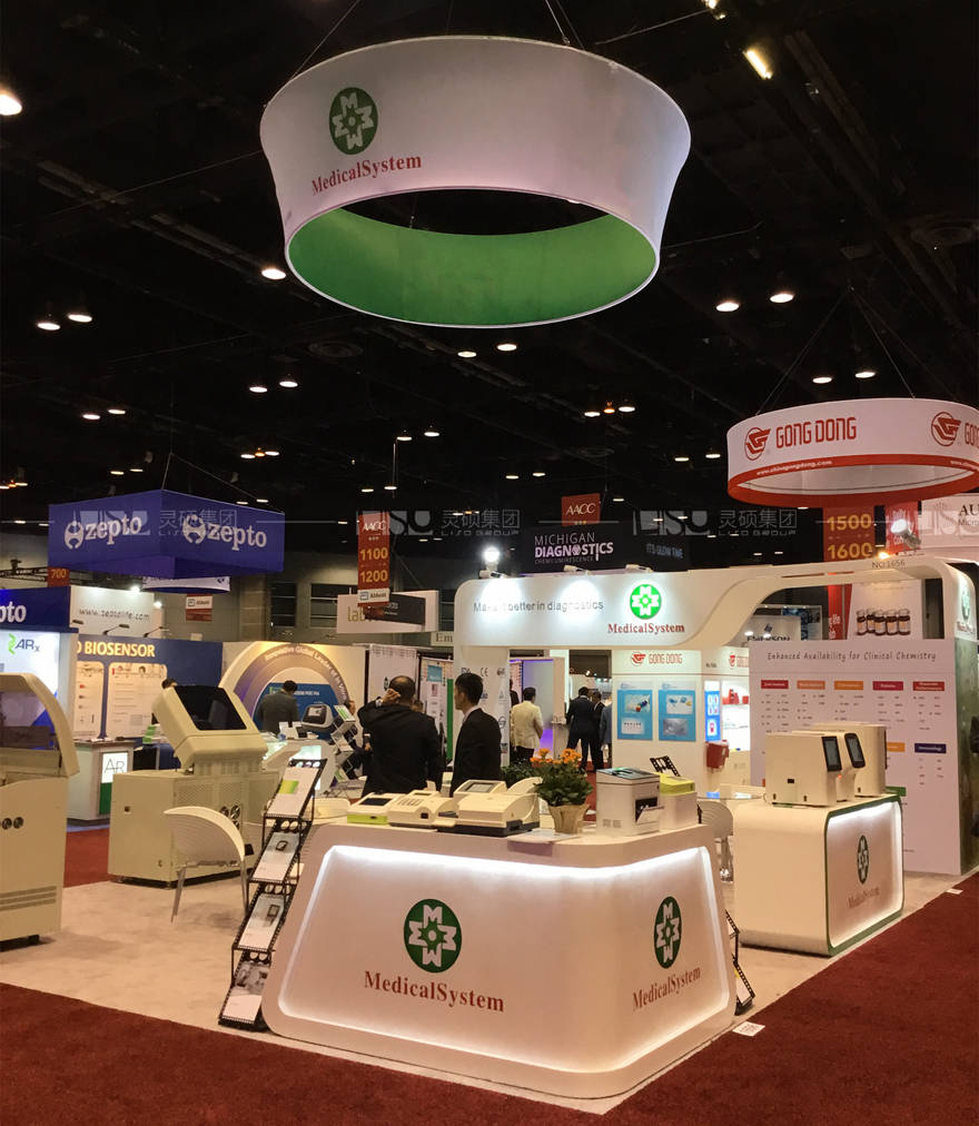 國外展臺設(shè)計搭建-美康生物