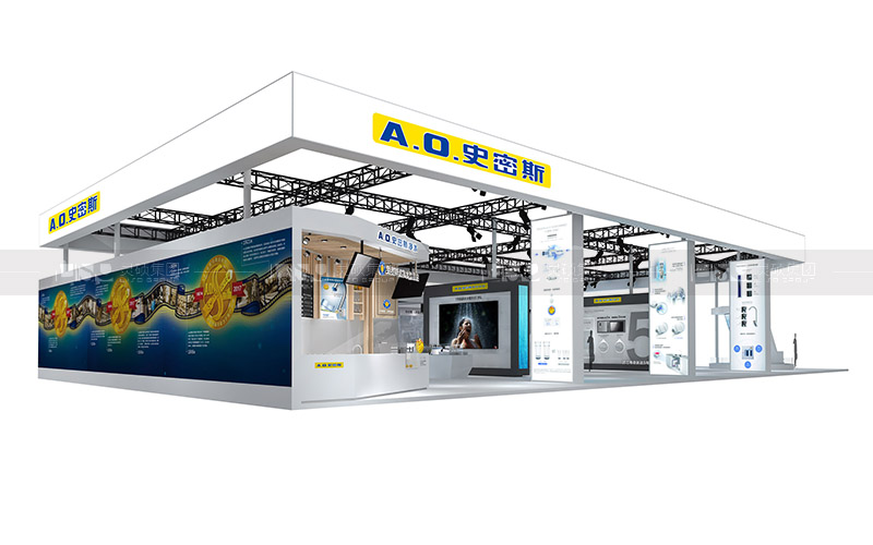 A.O.史密斯水展展臺(tái)設(shè)計(jì)搭建