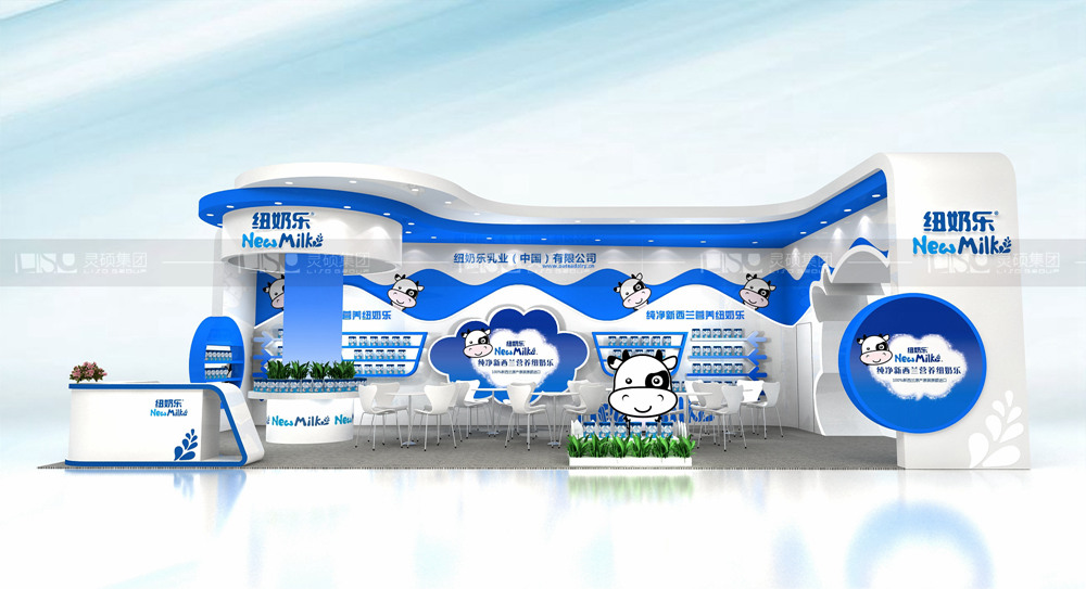 紐奶樂-孕嬰童展臺(tái)設(shè)計(jì)案例