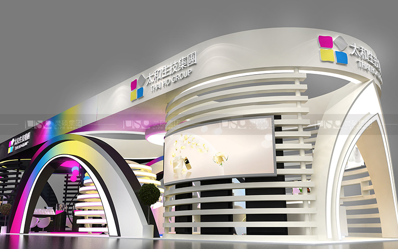 太和生技-美容展展臺設(shè)計搭建