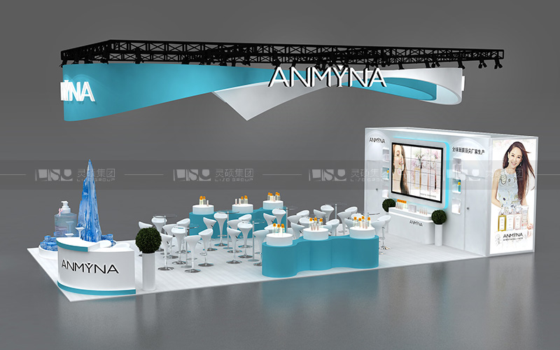 馬丁寶-美容展臺(tái)設(shè)計(jì)搭建案例