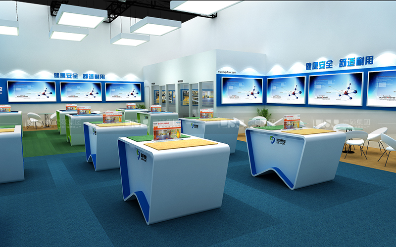 祿巨集團(tuán)-地材展臺(tái)設(shè)計(jì)搭建案例