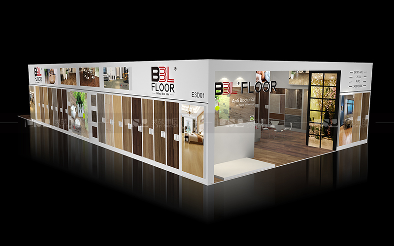 貝爾地板-地材展臺設(shè)計(jì)搭建案例