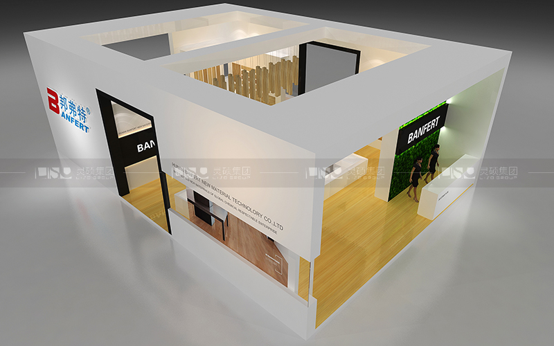 邦弗特-地材展臺設(shè)計搭建案例