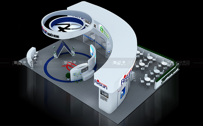 瑞晶-光伏展臺設(shè)計搭建案例