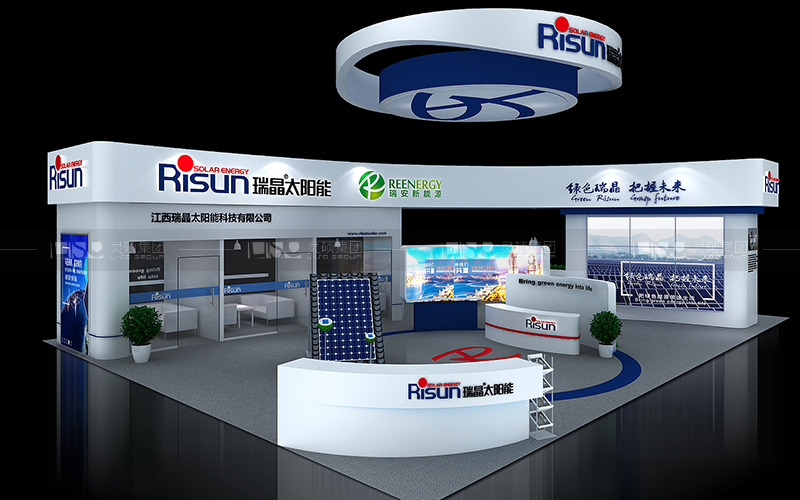 瑞晶-光伏展臺設(shè)計搭建案例