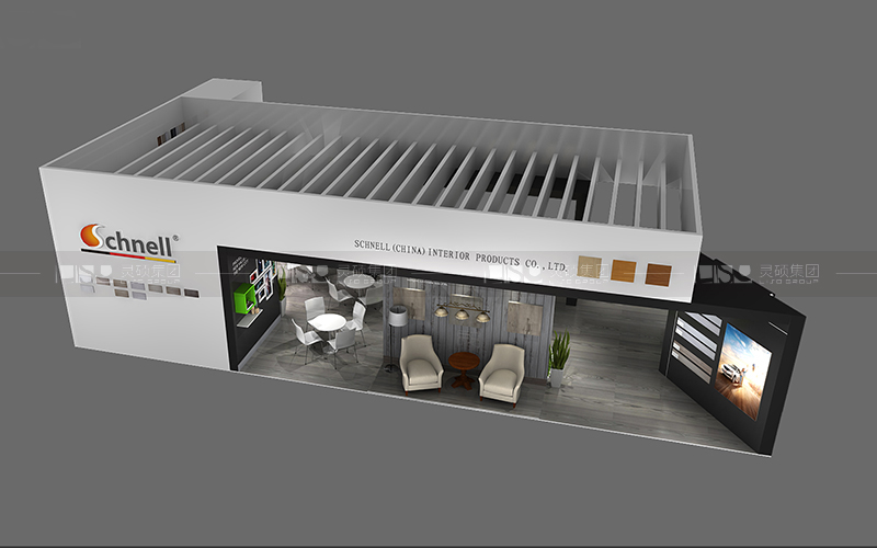 施奈爾-地材展臺設(shè)計(jì)搭建案例