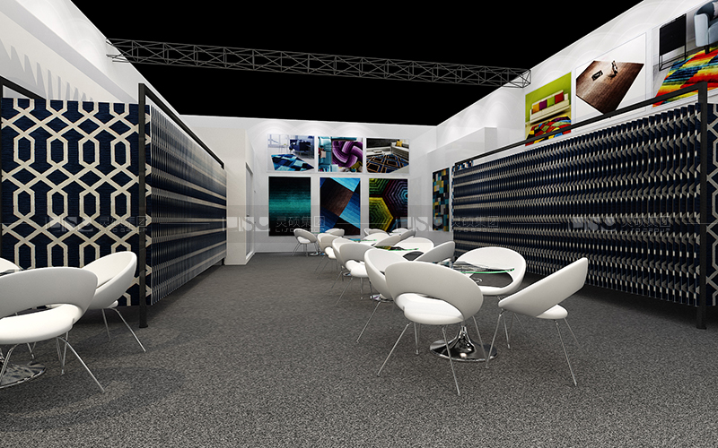 鴻旭-地材展臺設計搭建案例