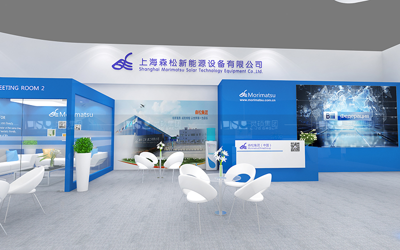 森松-光伏展臺設(shè)計搭建案例