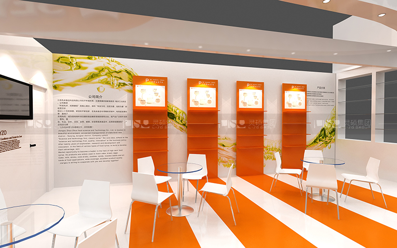 先卓-焙烤展臺(tái)設(shè)計(jì)搭建案例