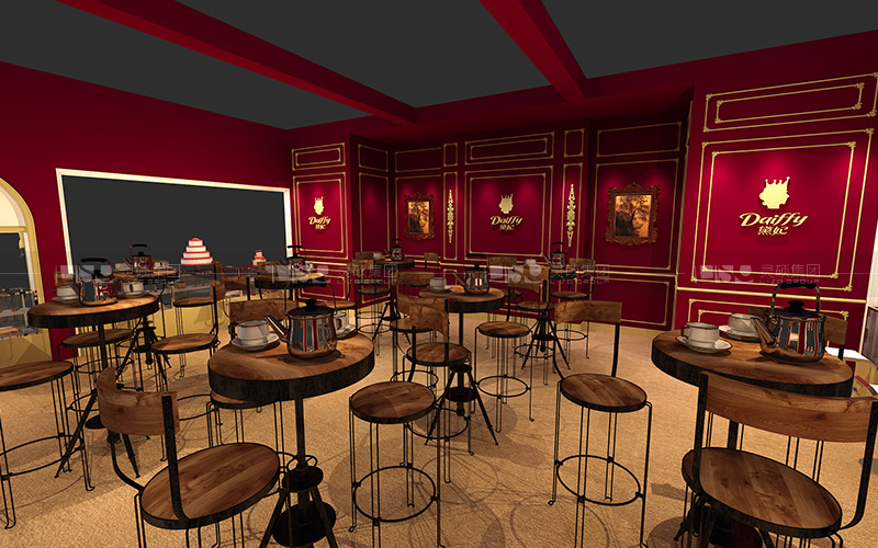 億成焙烤展臺設(shè)計搭建案例