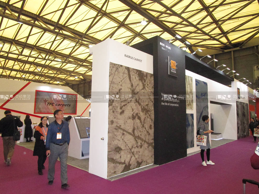 凱瑞-地材展臺設(shè)計搭建案例