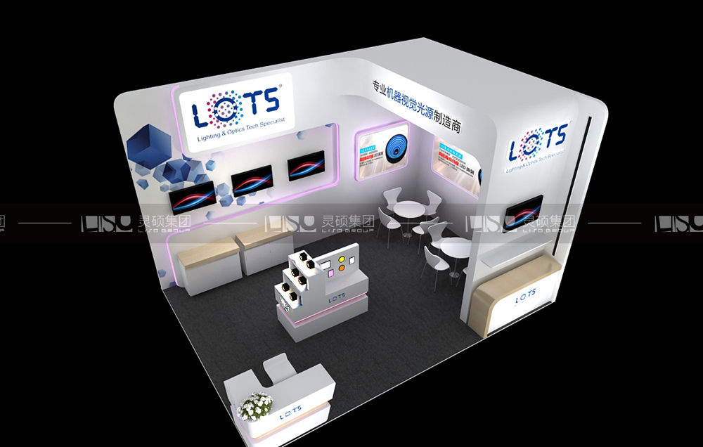 樂視-慕里黑電子展臺設(shè)計