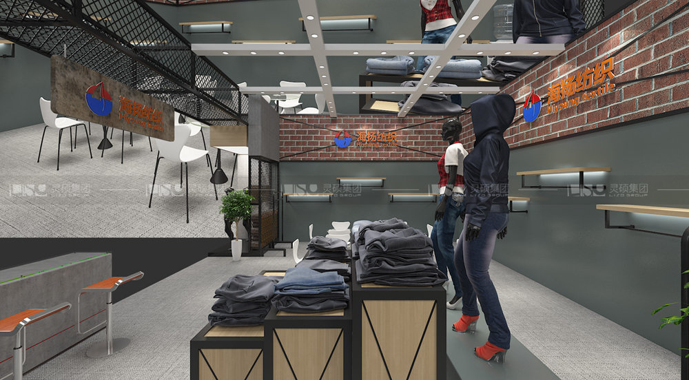 海揚-紡織面輔料展臺設(shè)計搭建案例