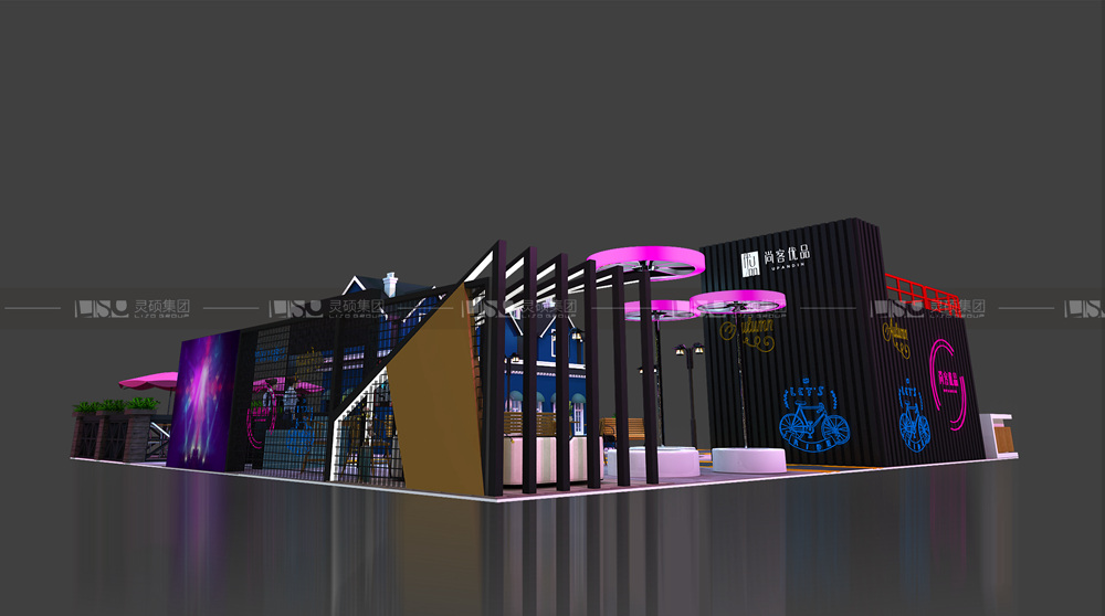 尚美-酒店展臺(tái)設(shè)計(jì)搭建案例