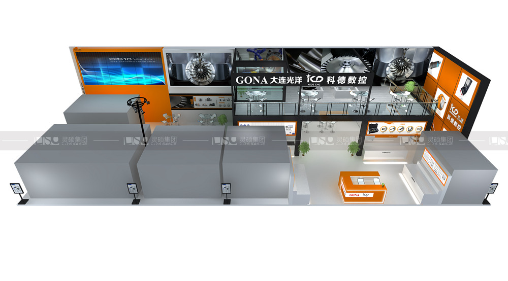 科德-機(jī)床展臺設(shè)計(jì)搭建案例