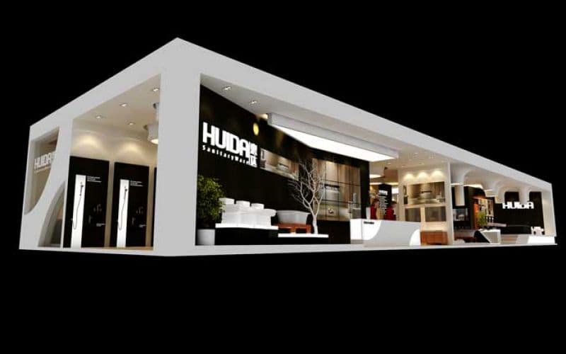 ?惠達-展臺設(shè)計案例