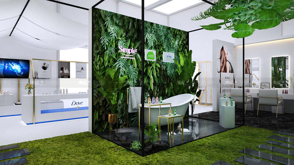 上海展臺設(shè)計搭建案例（聯(lián)合利華）