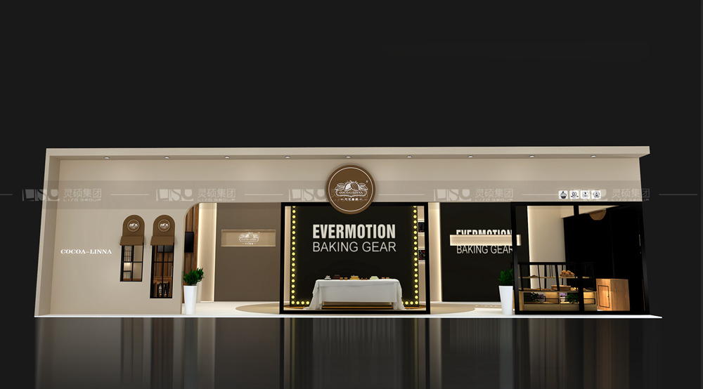 可可琳納-焙烤展展臺(tái)設(shè)計(jì)案例