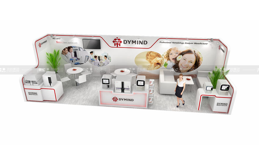 國(guó)外展臺(tái)設(shè)計(jì)搭建-帝邁生物