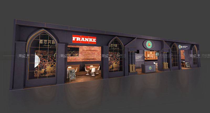 橋升-酒店用品展臺設(shè)計(jì)案例