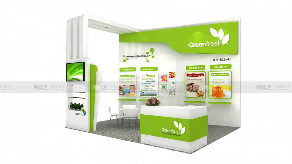 國(guó)外展臺(tái)設(shè)計(jì)搭建-綠寶集團(tuán)