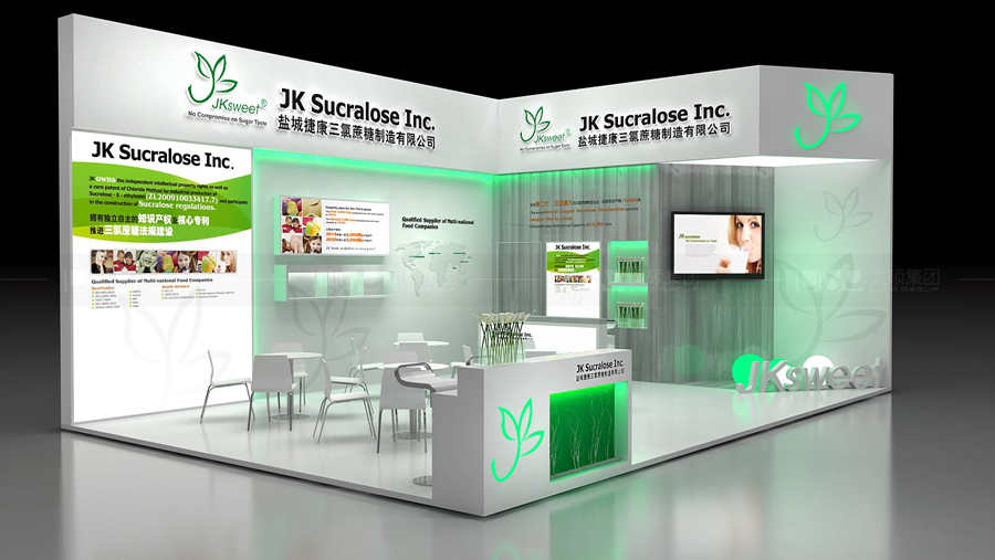 昆達(dá)生物-CHPI制藥展臺設(shè)計(jì)案例