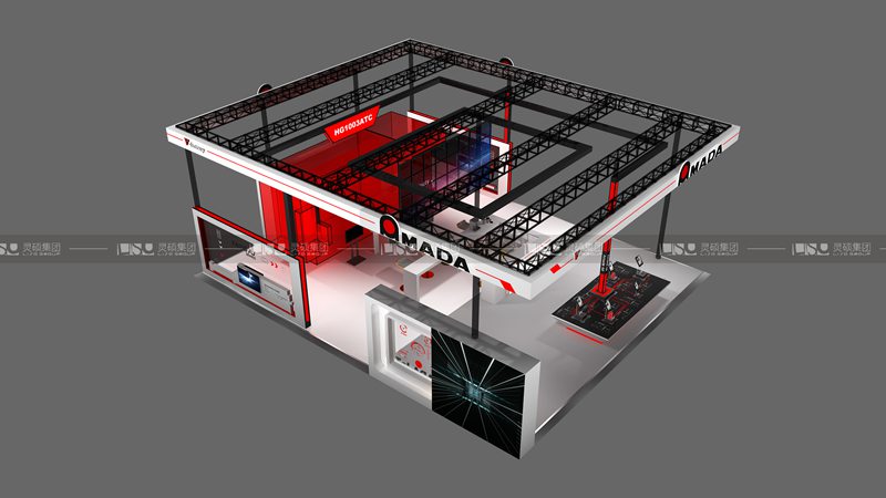 Amada-2019年上海展會(huì)展臺(tái)設(shè)計(jì)案例