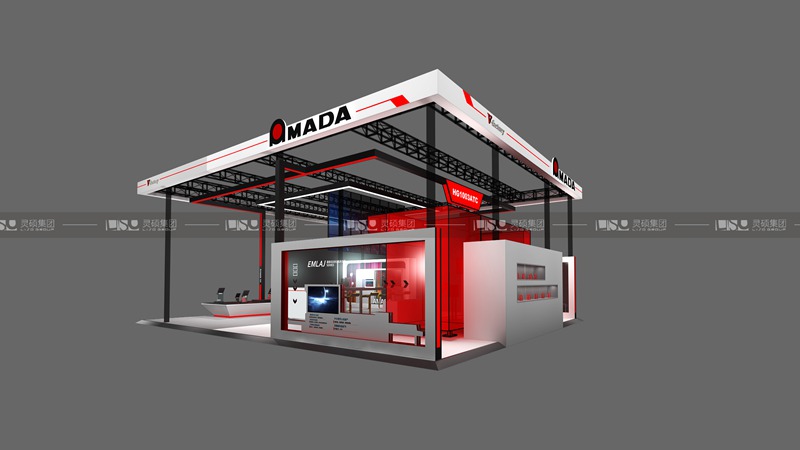 Amada-2019年上海展會(huì)展臺(tái)設(shè)計(jì)案例