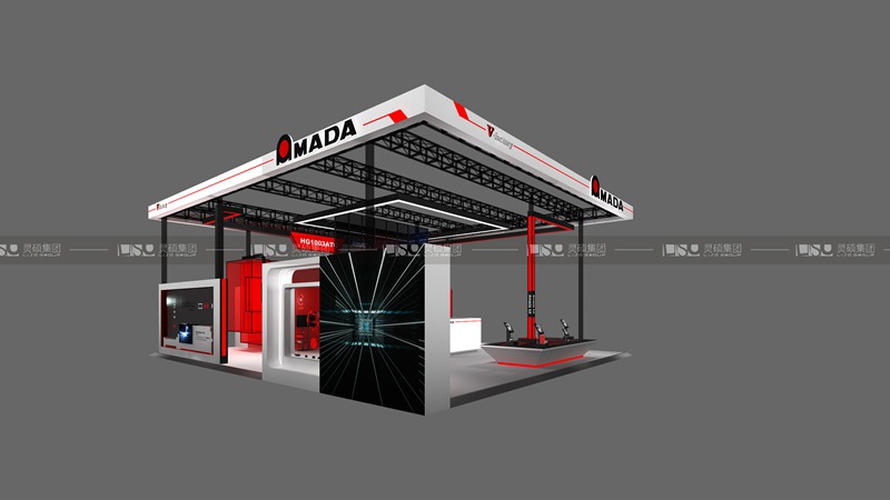 Amada-2019年上海展會(huì)展臺(tái)設(shè)計(jì)案例
