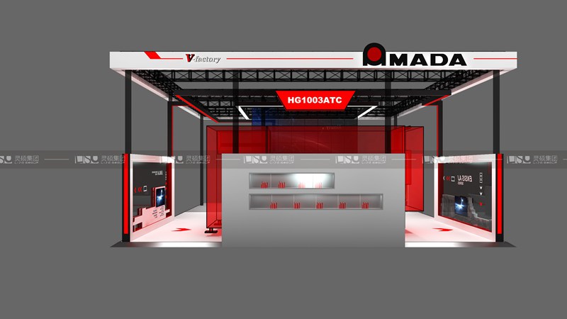 Amada-2019年上海展會(huì)展臺(tái)設(shè)計(jì)案例